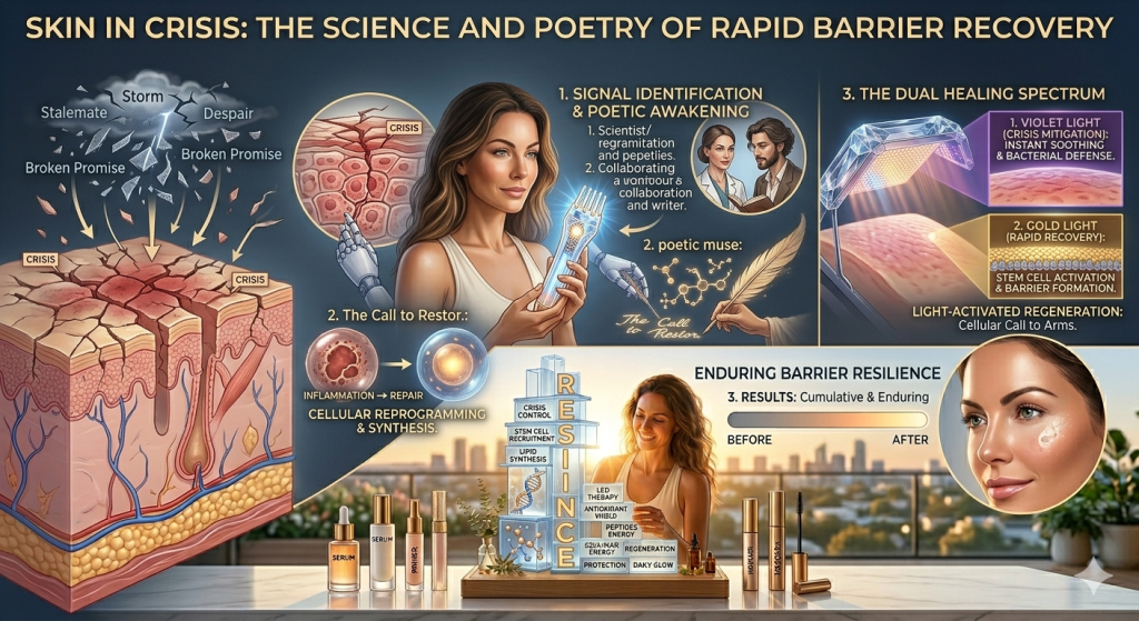 Skin in Crisis: The Science and Poetry of Rapid Barrier Recovery